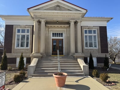 Carnegie Library in Ridge Farm, Illinois